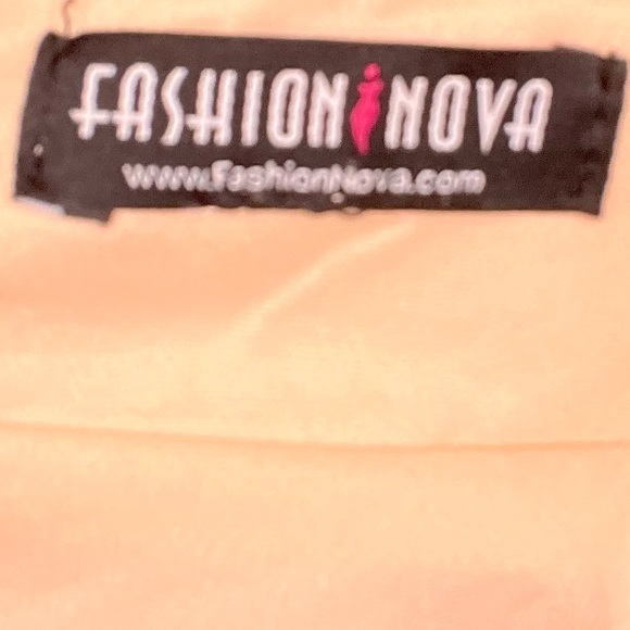 Fashion Nova Beige Diamond Patterned Sequin Bodycon Dress - Picture 11 of 11